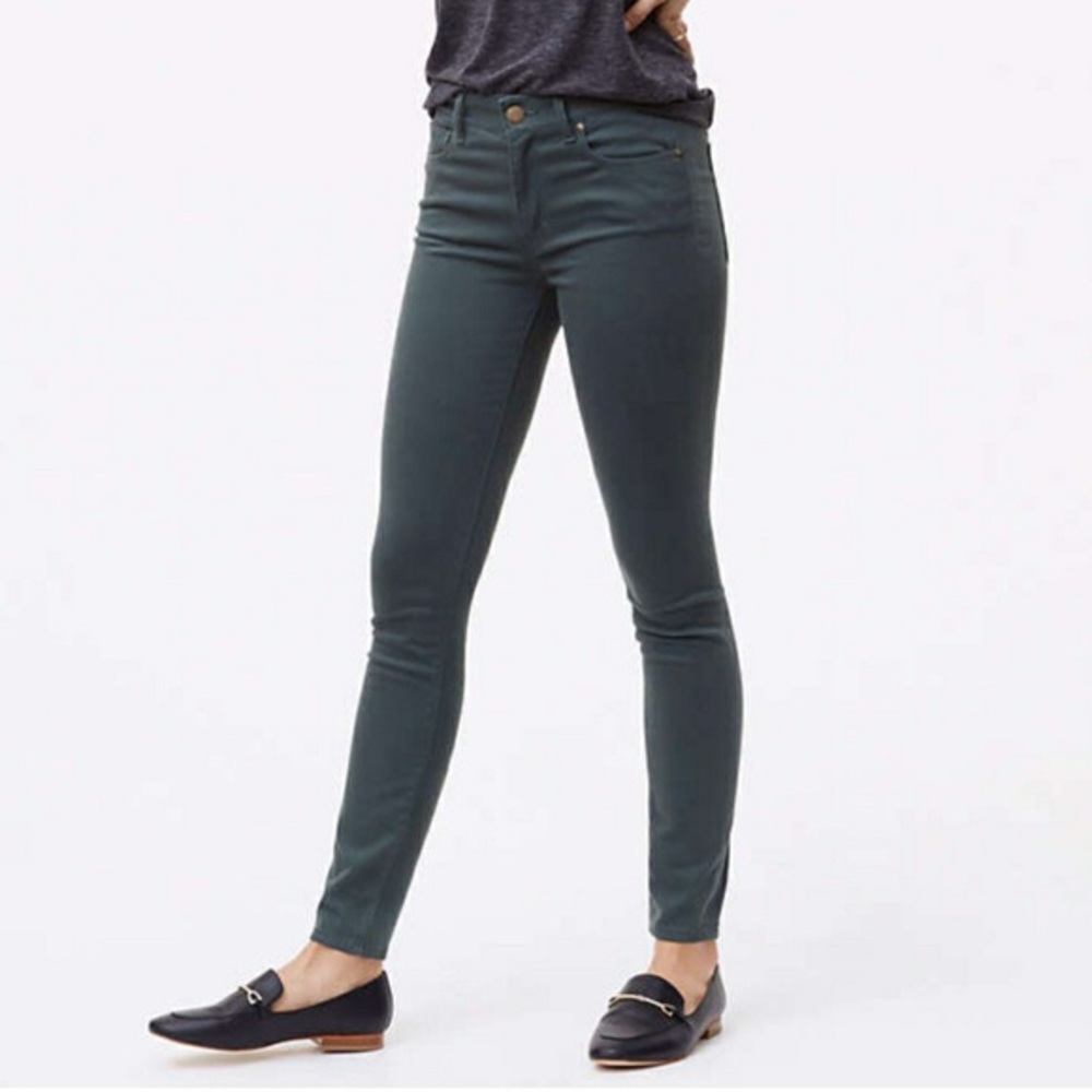 NWOT LOFT 5 pocket legging in Autumn Sage Sz 2/26